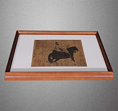 红旗书画装裱配框服务案例