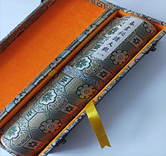 红旗书画装裱案例